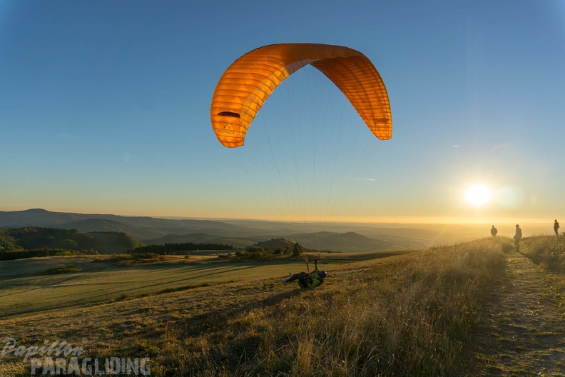Paragliding Wasserkuppe Sunset-110