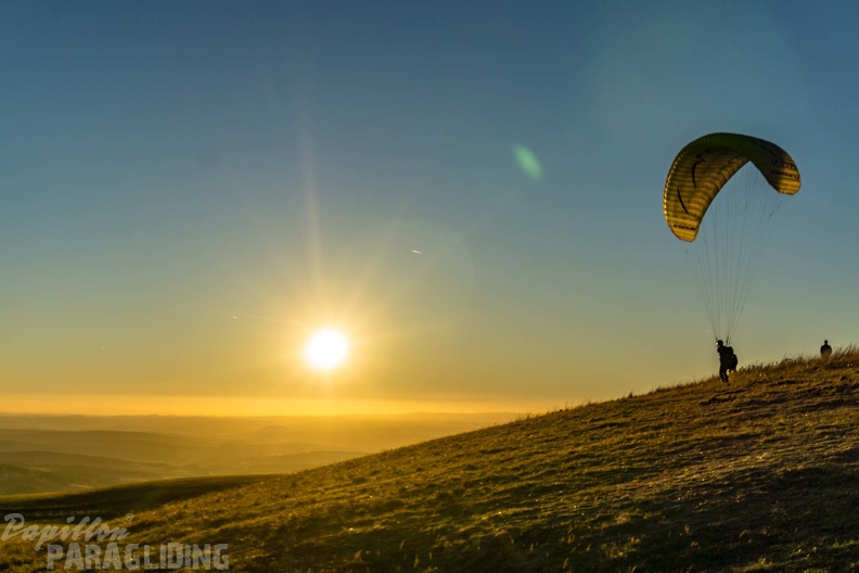 Paragliding Wasserkuppe Sunset-137