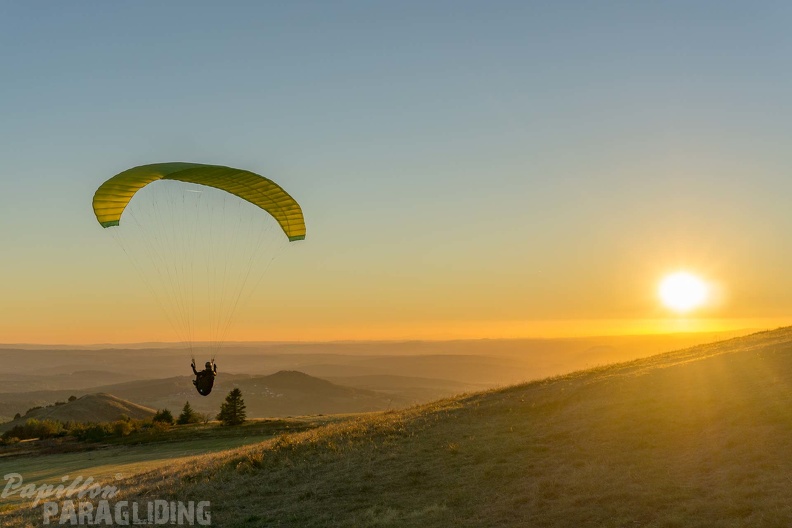 Paragliding Wasserkuppe Sunset-190