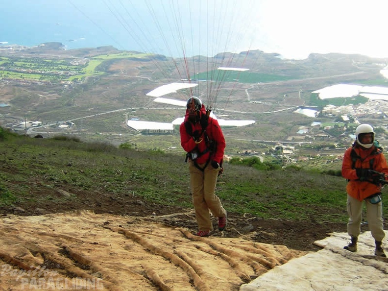 2005 Teneriffa Paragliding 002
