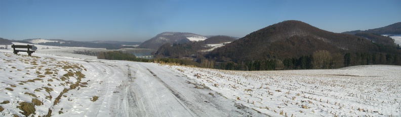 2011 Sauerland Januar 2011 Gleitschirm 018