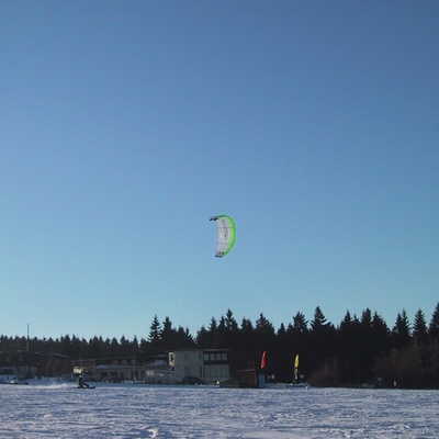 Snowkiting