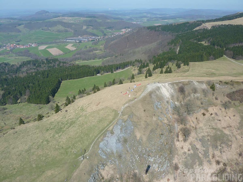 2010 Aprilfliegen Wasserkuppe Paragliding 076