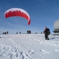 2010 Winter Inversion Wasserkuppe Gleitschirm 033