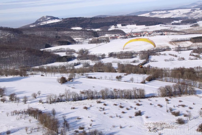 2012 Winterfliegen Paragliding Wasserkuppe 015