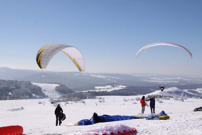 2013 03 02 Winter Paragliding Wasserkuppe 013