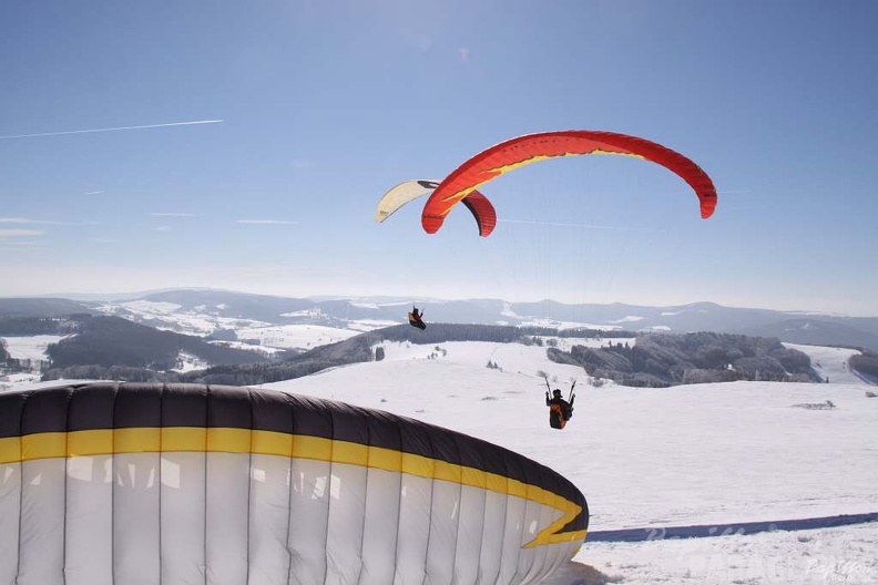 2013 03 02 Winter Paragliding Wasserkuppe 077