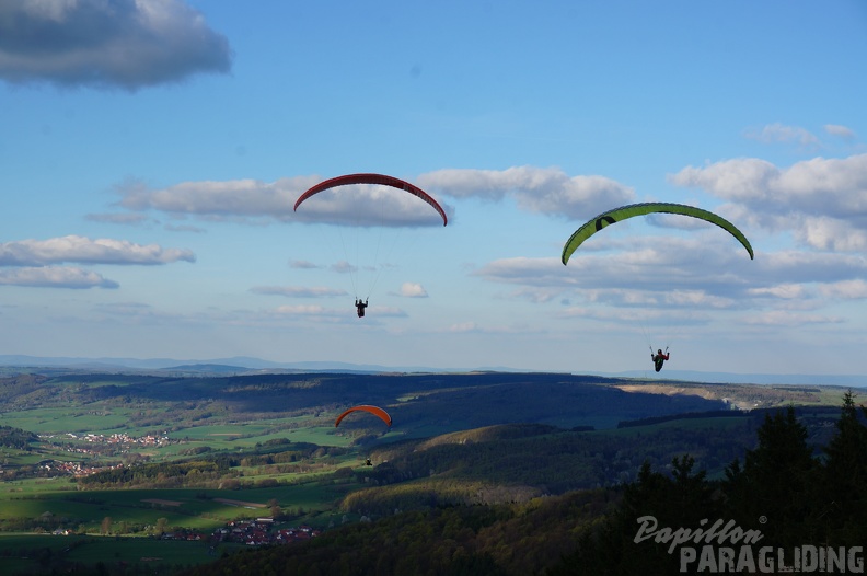 2014 RFB April Wasserkuppe Paragliding 001