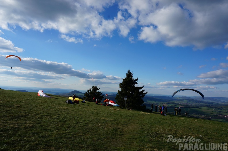 2014 RFB April Wasserkuppe Paragliding 008