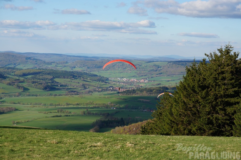 2014 RFB April Wasserkuppe Paragliding 009