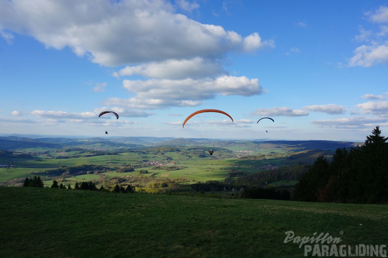 2014 RFB April Wasserkuppe Paragliding 014