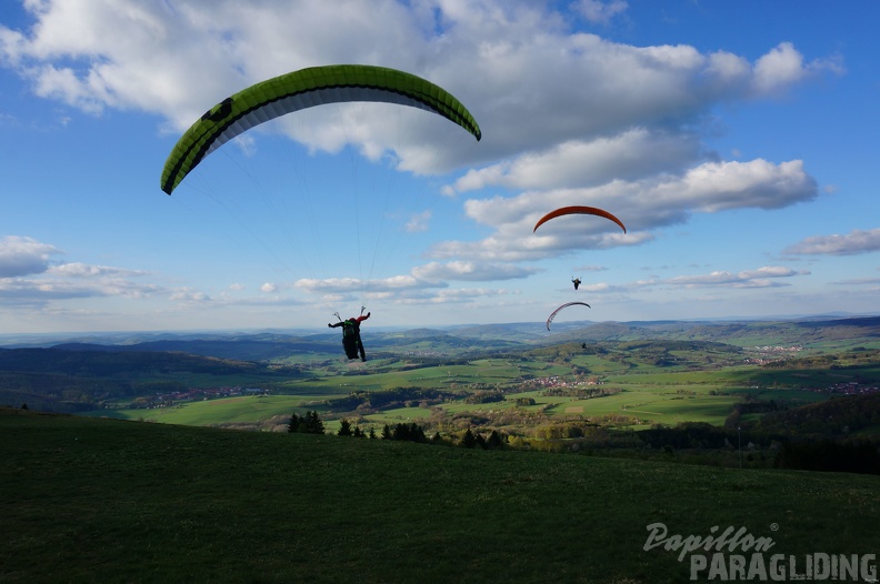 2014 RFB April Wasserkuppe Paragliding 015