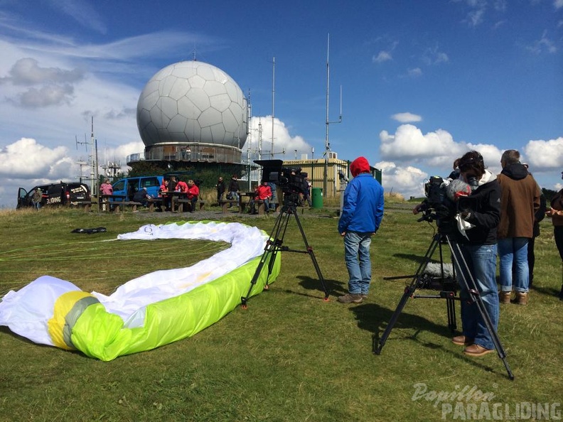 hessenfernsehen Wasserkuppe Paragliding 5