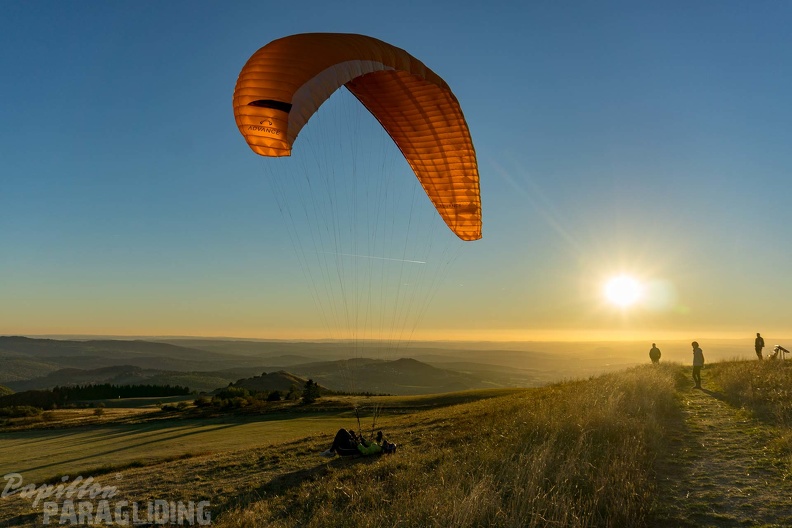 Paragliding Wasserkuppe Sunset-107