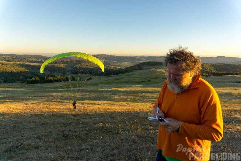 Paragliding Wasserkuppe Sunset-140