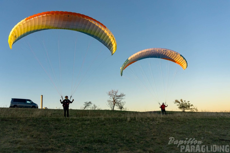 Paragliding Wasserkuppe Sunset-155