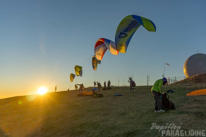 Paragliding Wasserkuppe Sunset-156