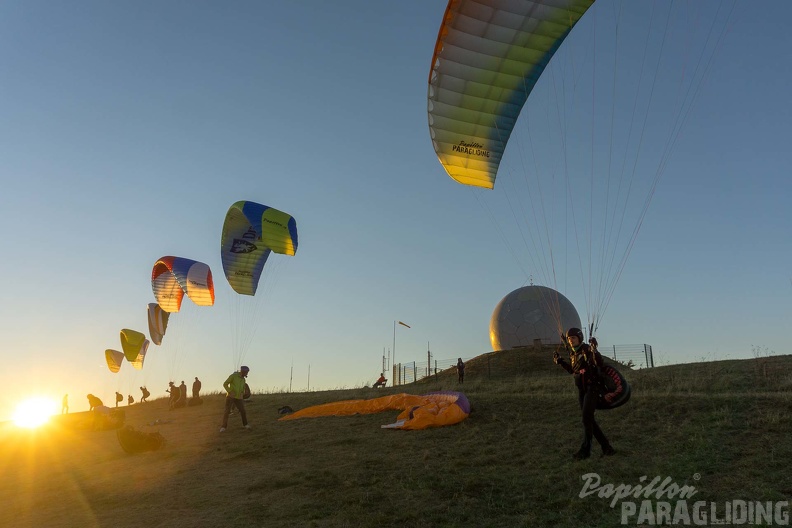 Paragliding Wasserkuppe Sunset-157