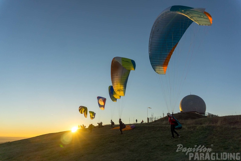 Paragliding Wasserkuppe Sunset-162