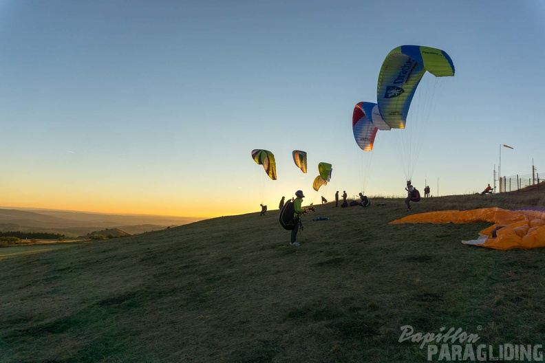 Paragliding Wasserkuppe Sunset-172