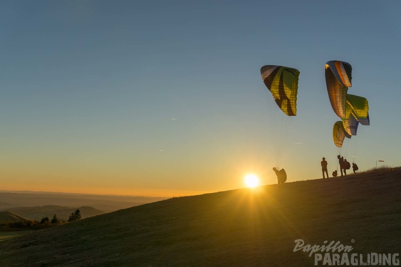 Paragliding Wasserkuppe Sunset-180