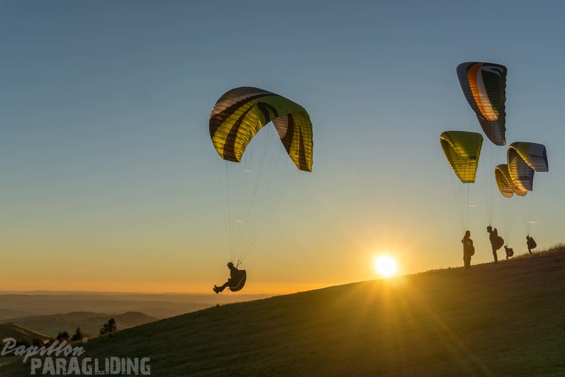 Paragliding Wasserkuppe Sunset-183