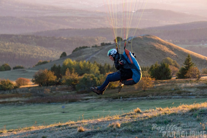 Paragliding Wasserkuppe Sunset-203