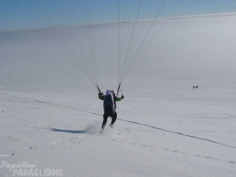 2010 Winter Inversion Wasserkuppe Gleitschirm 006